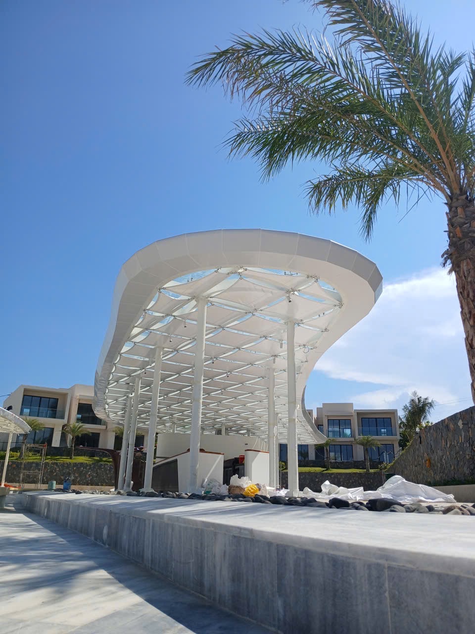 Mái che quầy bar Resort Melia - Ảnh 5