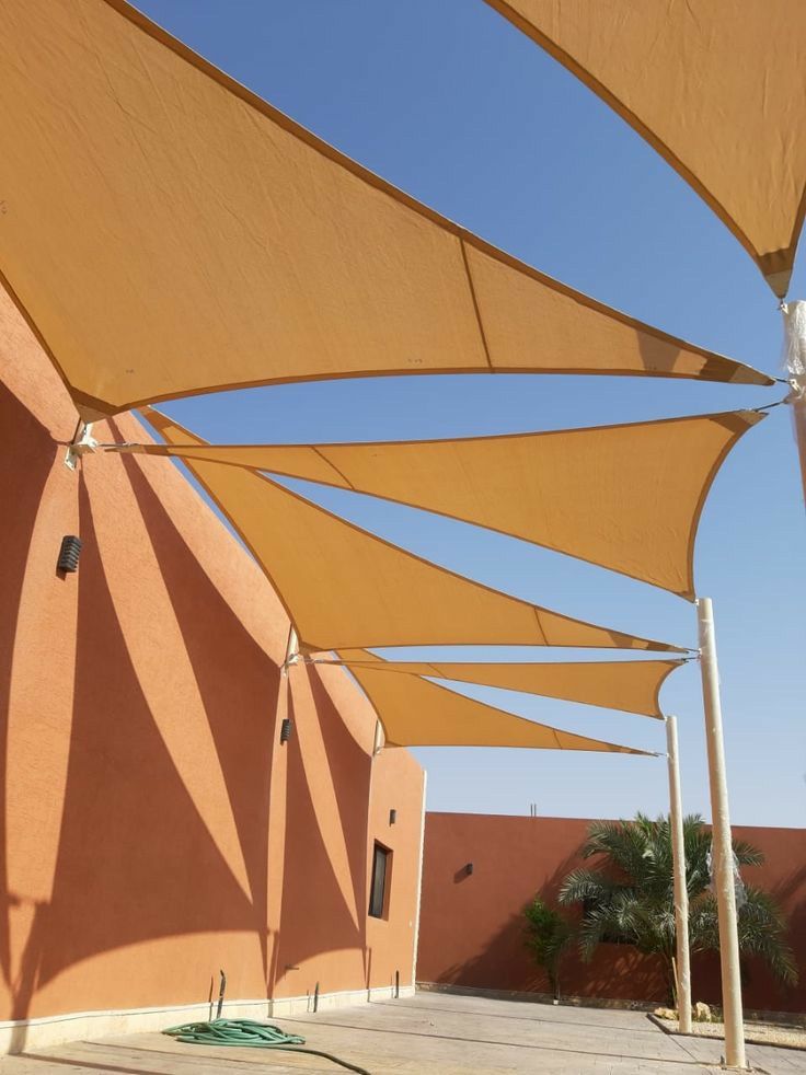 Mái che sân vườn cafe shop - HDPE - Ảnh 6